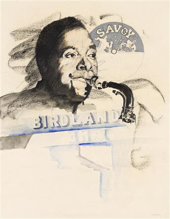 GIL ASHBY (1958 - ) Charlie Parker.                                                                                                              